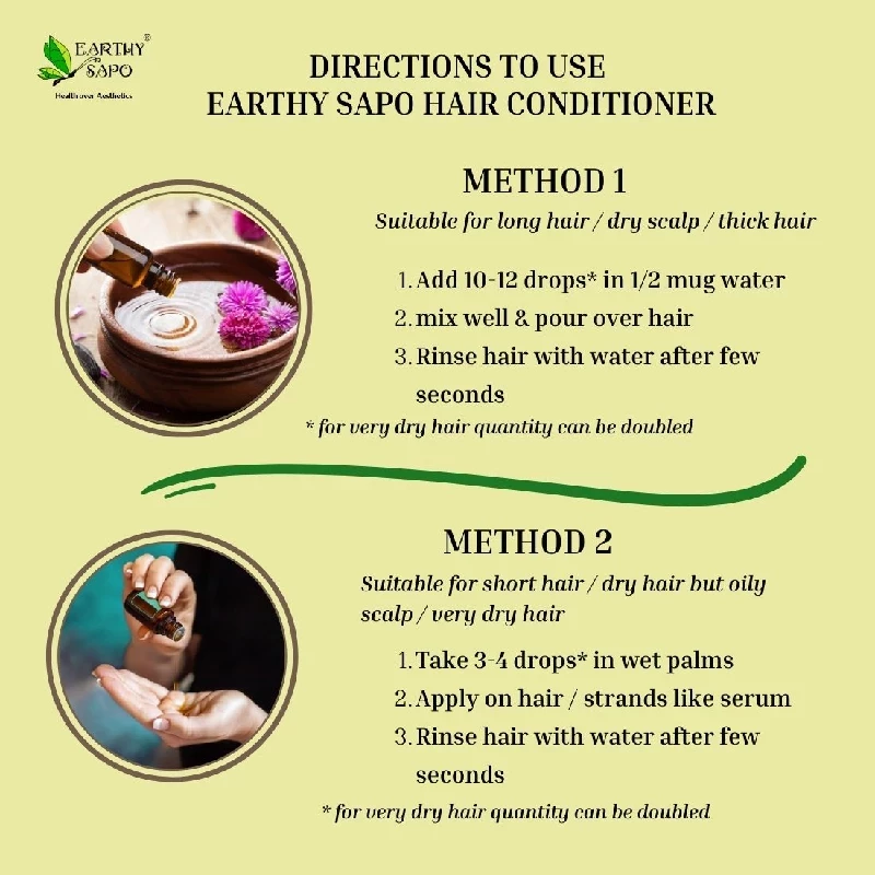 Earthy Sapo All Natural Hair Lemon Conditioner, 30 ml-7.webp